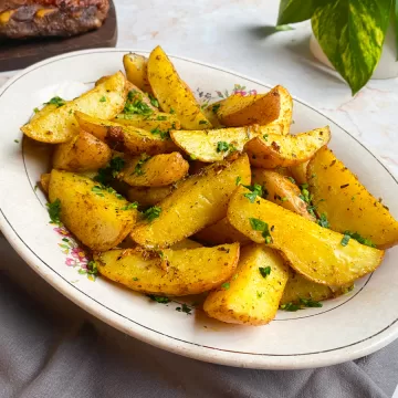 Batatas assadas