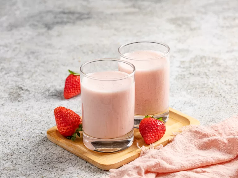Receita de Batida de morango