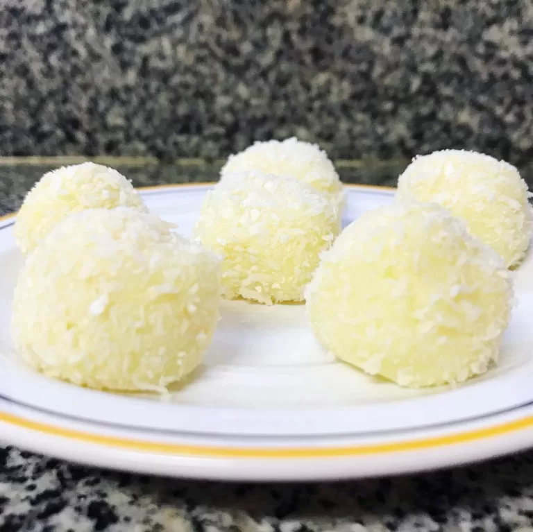 Receita de Beijinho fit