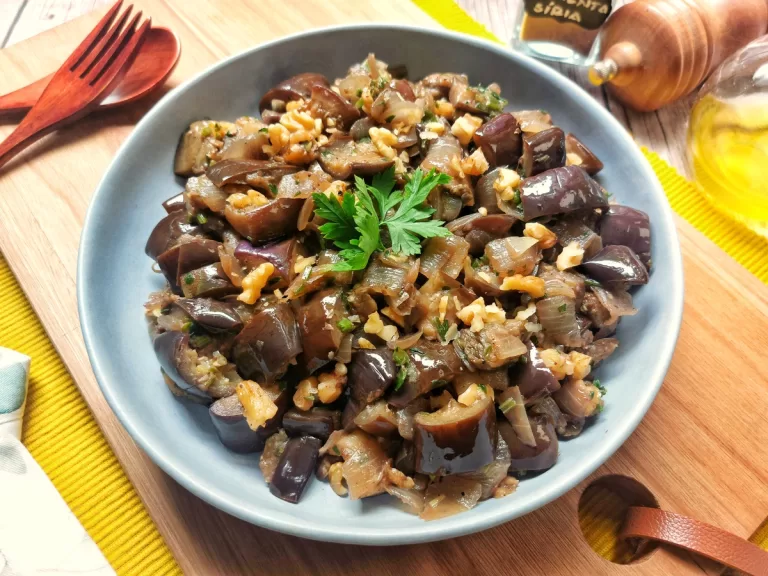 Receita de Berinjela refogada