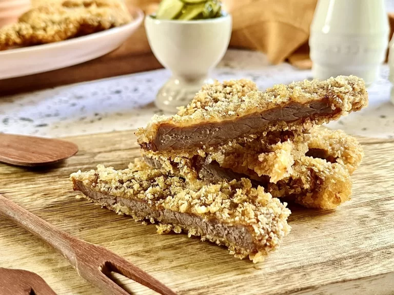 Receita de Bife à milanesa crocante