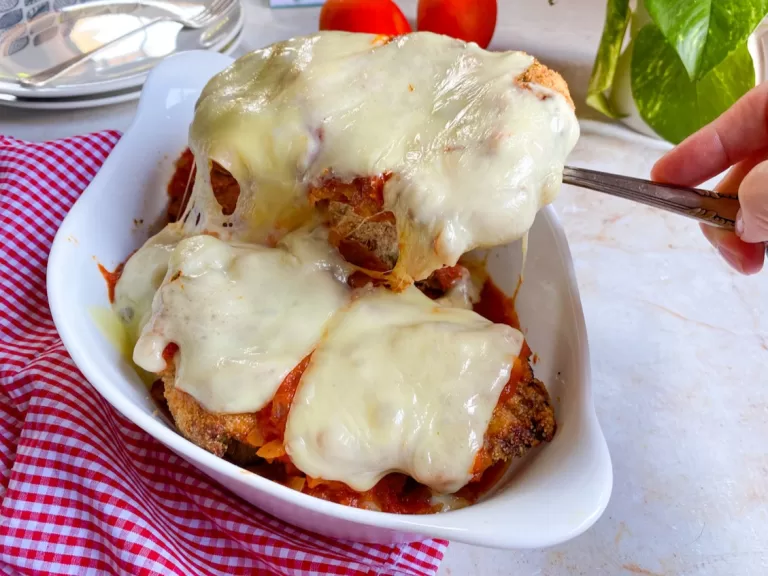 Receita de Bife à parmegiana simples
