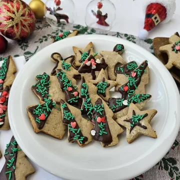 Biscoito de Natal de nozes