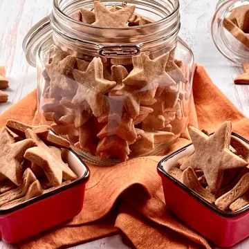 Biscoito gingerbread simples