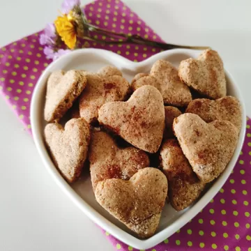 Biscoitos de aveia com banana e mel