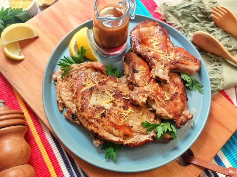 Receita de Bisteca com molho de limão