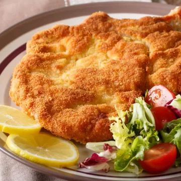 Bisteca de porco à milanesa