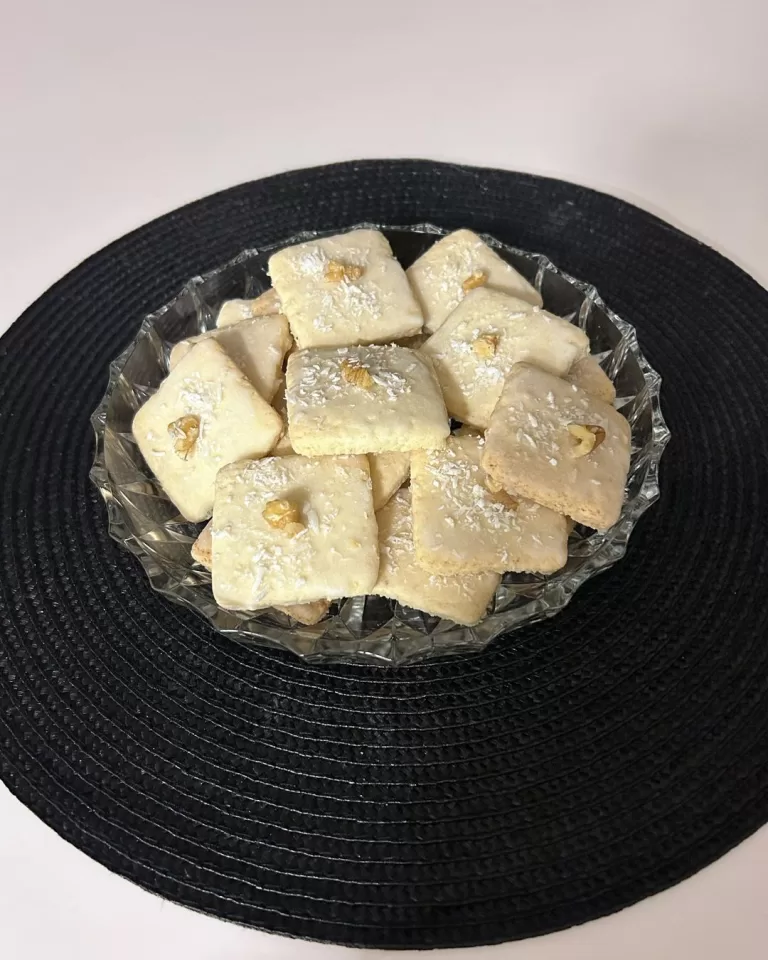 Receita de Bolacha de coco e nozes sem gluten