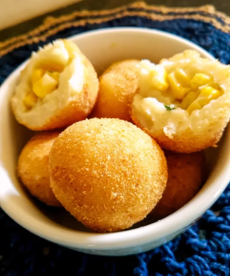 Receita de Bolinha de milho