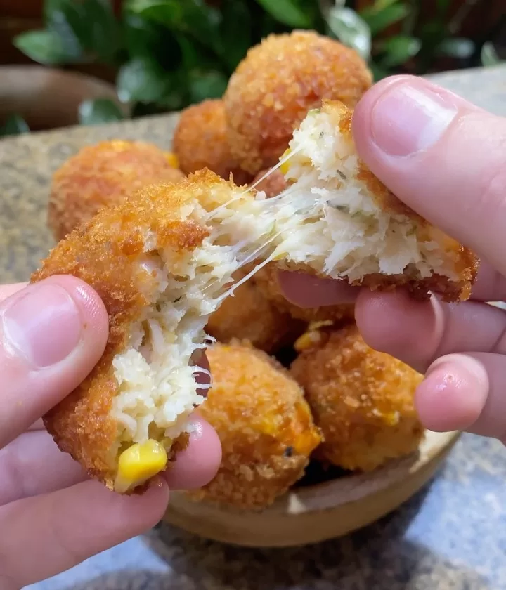 Receita de Bolinha de pizza