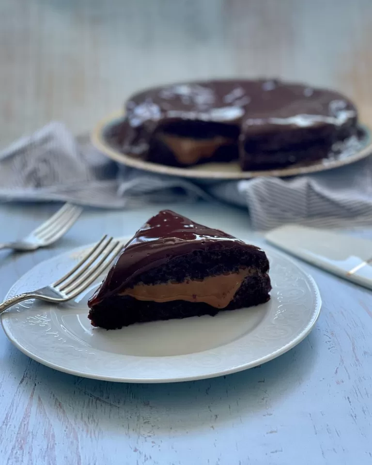Receita de Bolinho com chocolate e mel