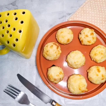 Bolinho de arroz com batata