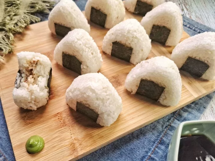 Receita de Bolinho de arroz japonês