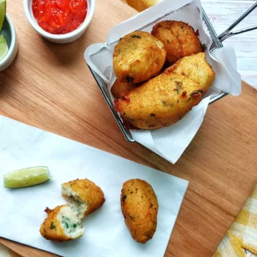 Bolinho de bacalhau