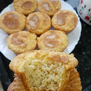 Bolinho de chuva assado