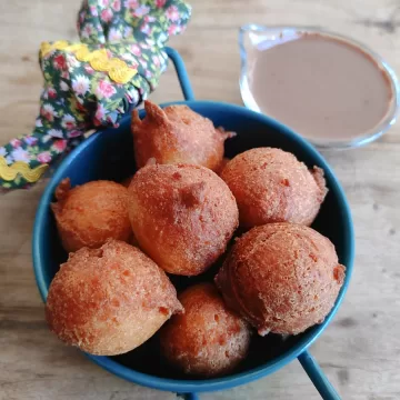 Bolinho de chuva de cenoura