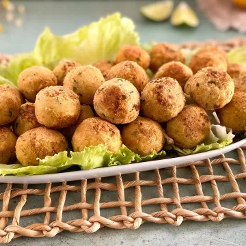 Bolinho de grão-de-bico