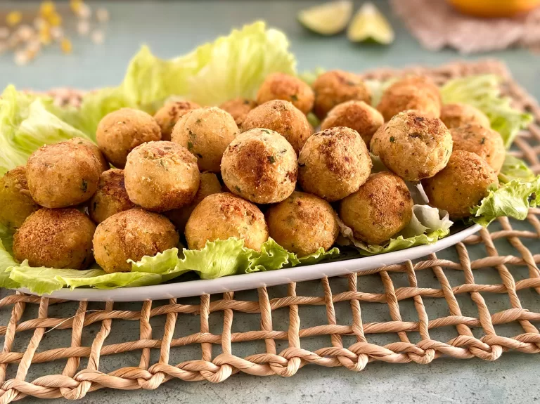 Receita de Bolinho de grão-de-bico