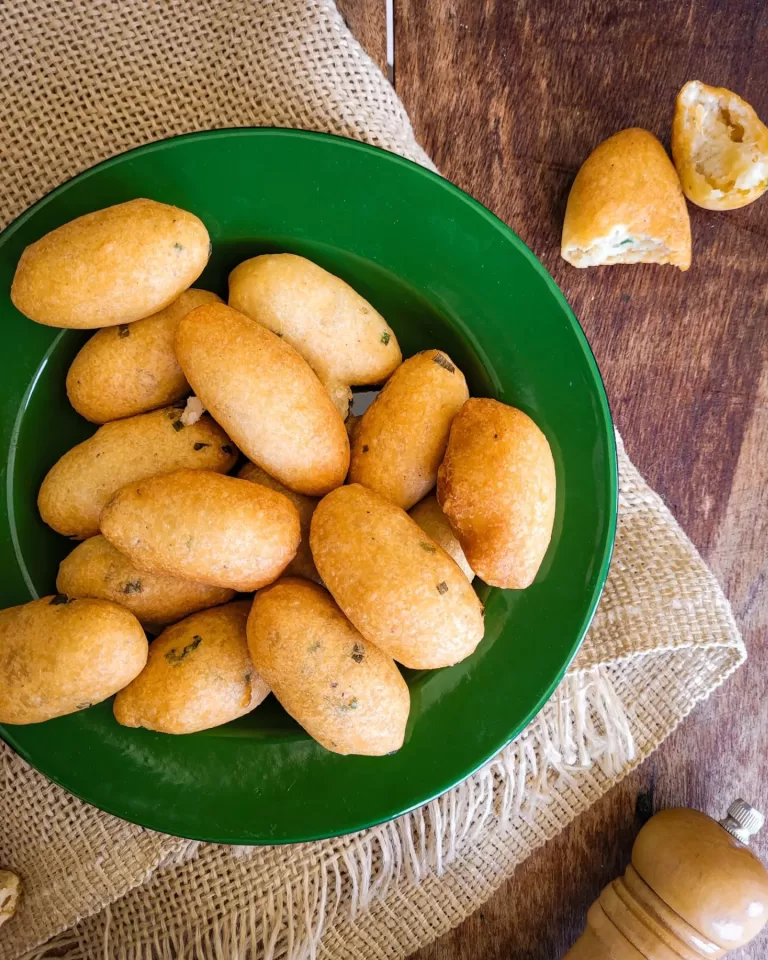 Receita de Bolinho de mandioca