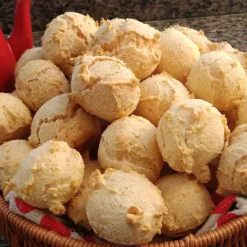 Bolinho de polvilho pipoca maluca