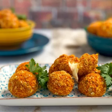Bolinho saudável de abóbora com aveia