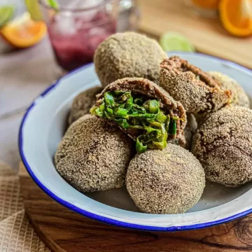 Bolinho vegano de feijoada