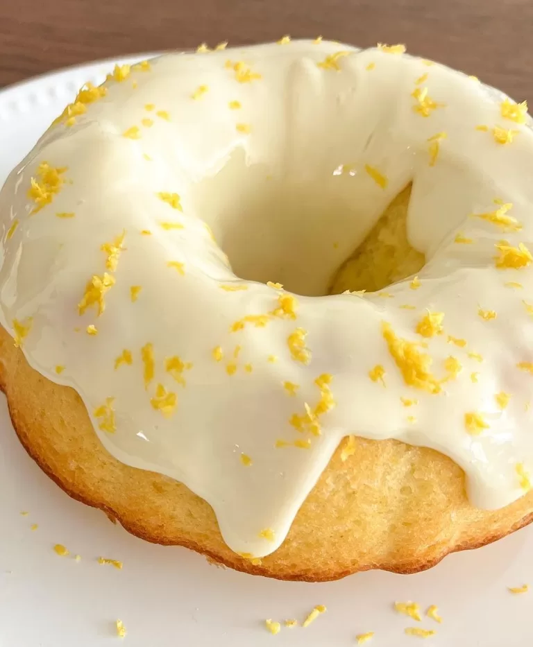 Receita de Bolo amanteigado de limão