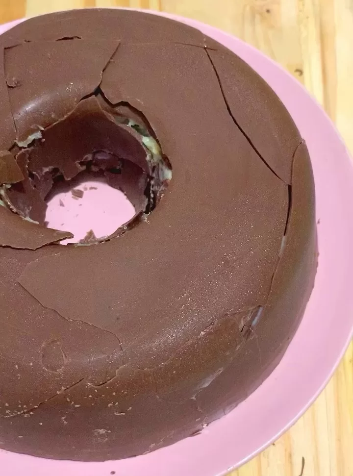 Receita de Bolo bombom de uva