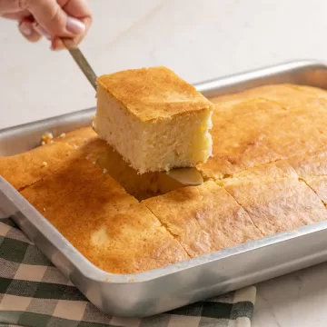 Bolo branco fácil