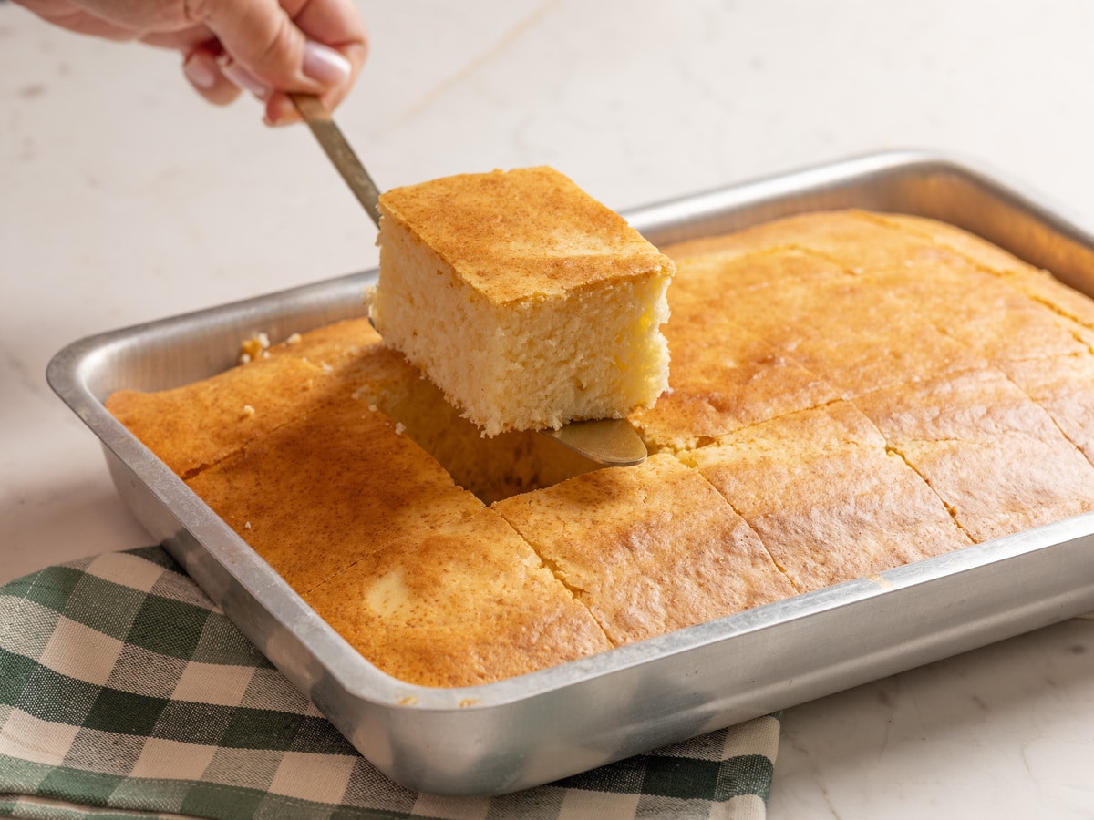 Bolo branco fácil
