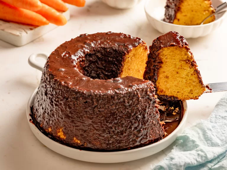Receita de Bolo chiffon de cenoura