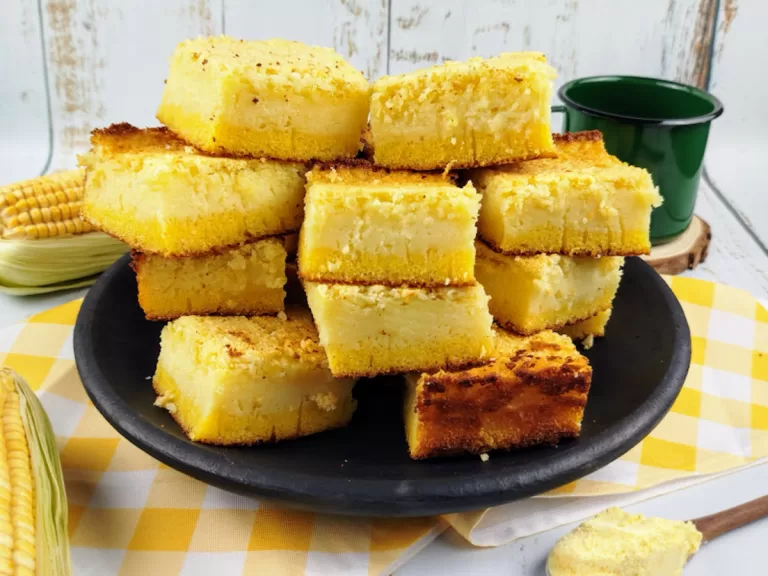 Receita de Bolo cremoso de fubá