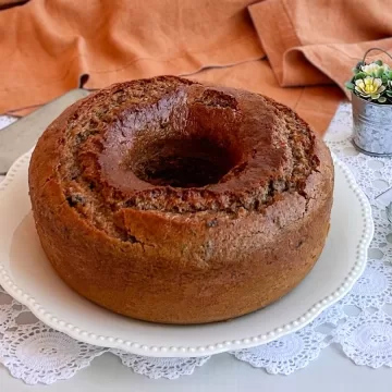 Bolo de ameixa de liquidificador