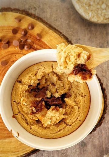 Bolo de aveia com iogurte