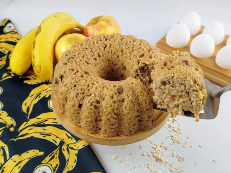 Receita de Bolo de aveia sem açúcar