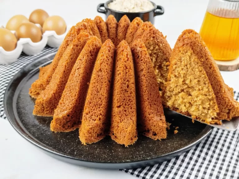 Receita de Bolo de aveia simples