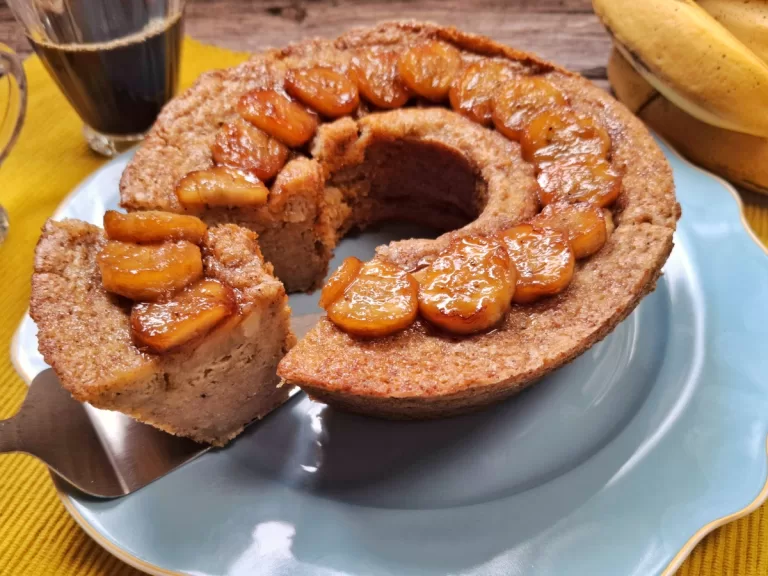 Receita de Bolo de banana com aveia simples