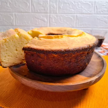 Bolo de batata-doce sem farinha de trigo