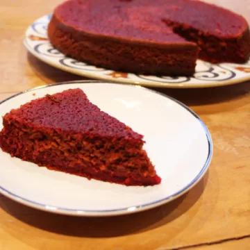 Bolo de beterraba