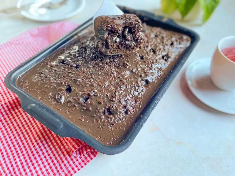 Receita de Bolo de brigadeiro