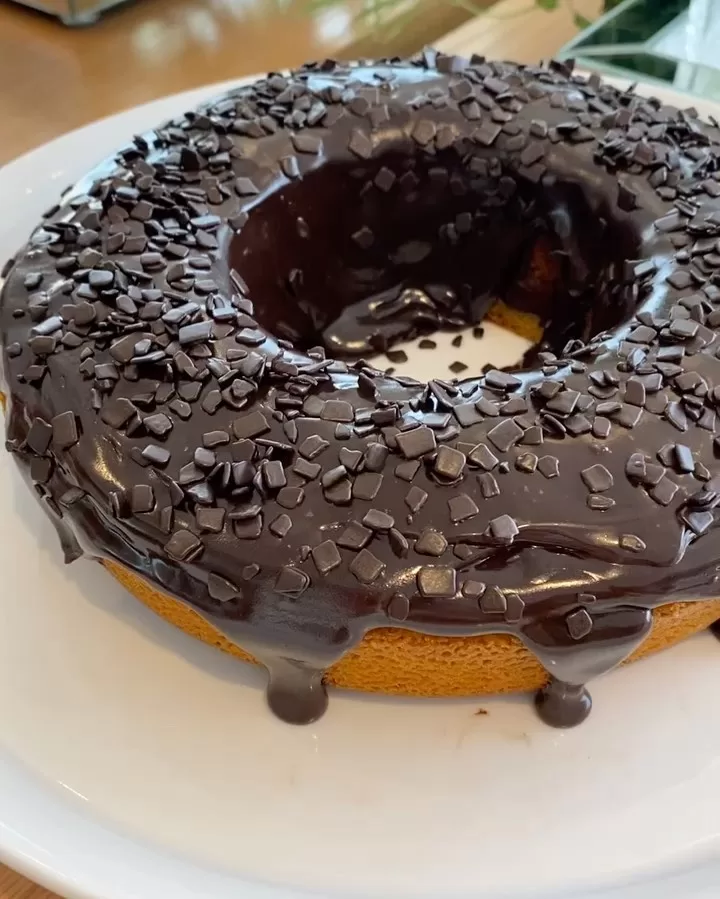 Receita de Bolo de cenoura com cobertura de brigadeiro