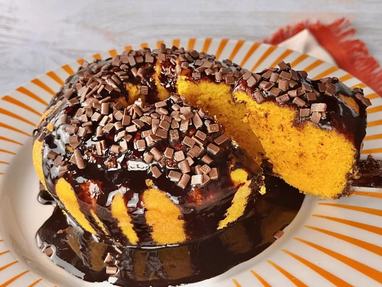 Receita de Bolo de cenoura na airfryer