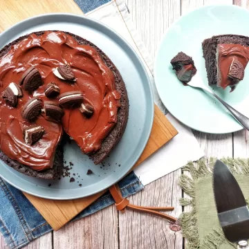 Bolo de chocolate com 3 ingredientes