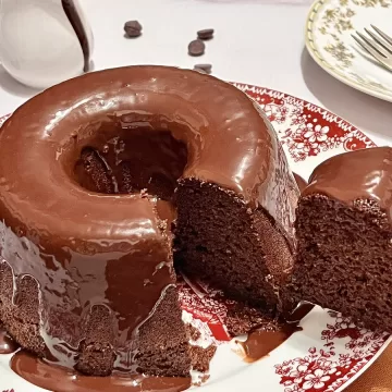 Bolo de chocolate com farinha de amêndoas