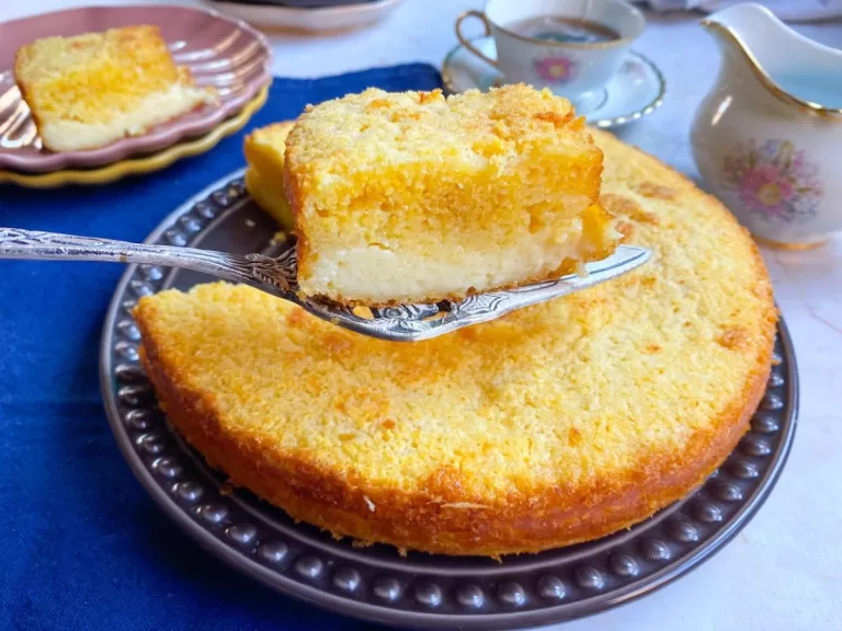 Receita de Bolo de flocão com queijo