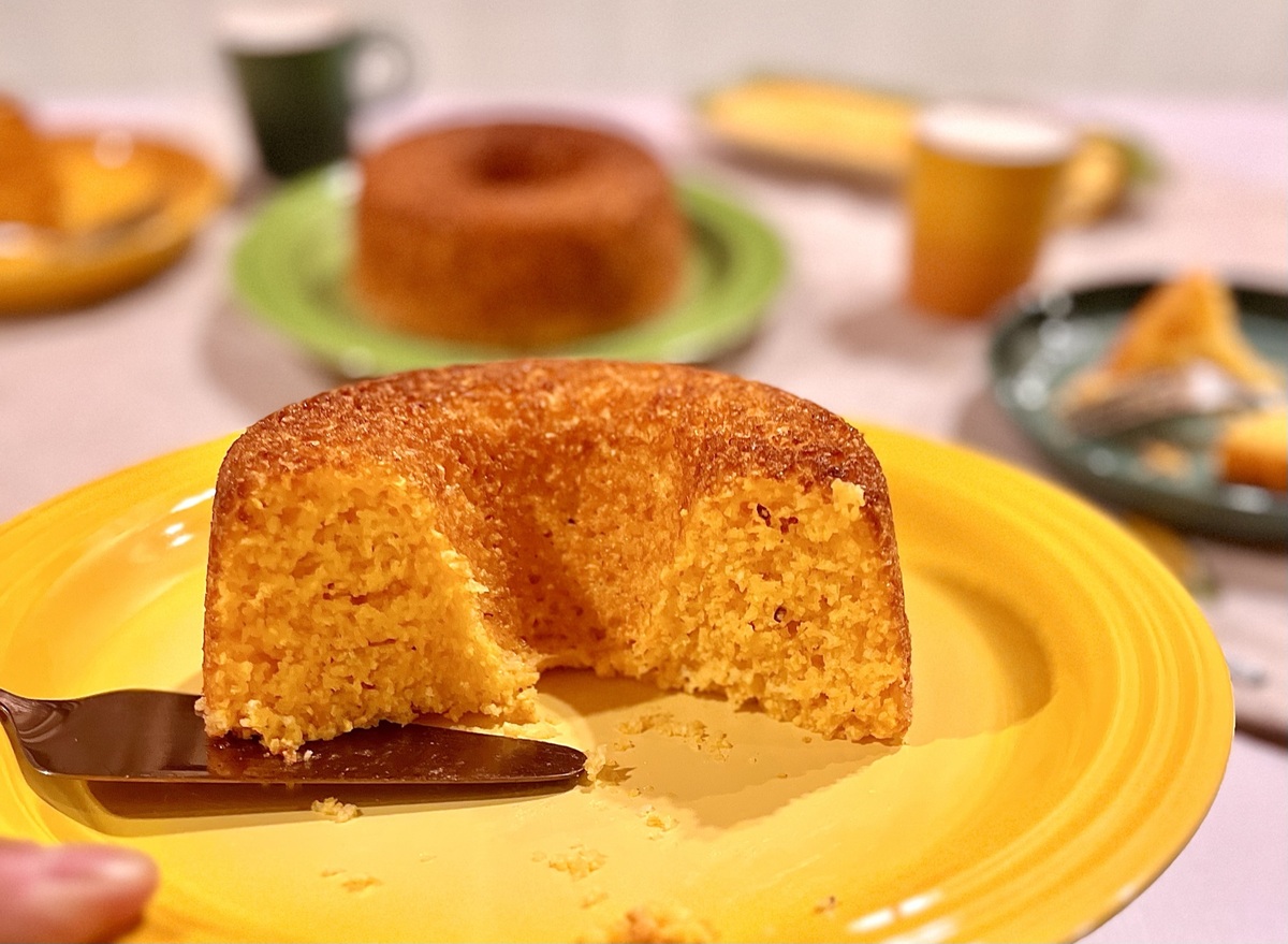 Bolo de flocão zero açúcar