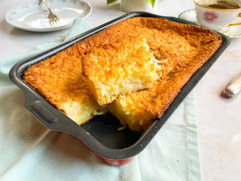 Receita de Bolo de fubá cremoso tipo pudim