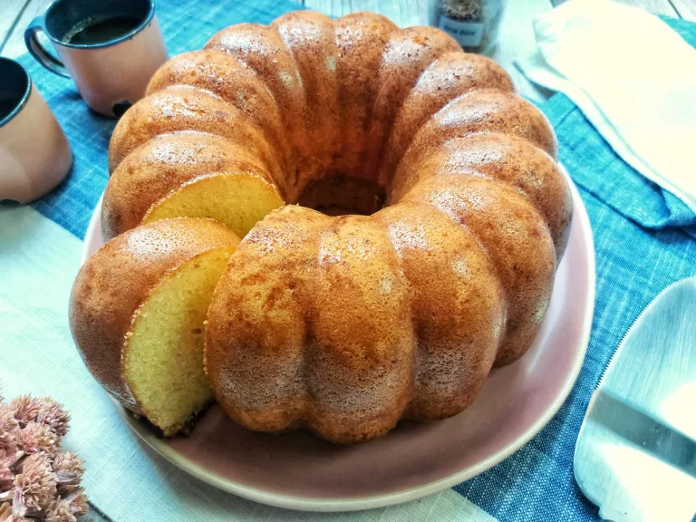 Receita de Bolo de fubá fofinho da vovó