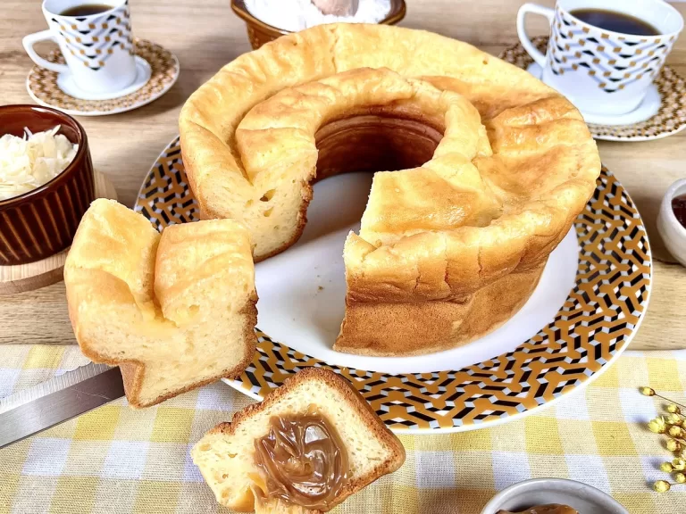 Receita de Bolo de goma de liquidificador