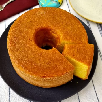 Bolo de laranja fofinho